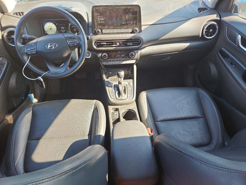 2022 Hyundai Kona VIN KM8K5CA31NU928755 COPART salvage auction — FRONT END, NY - MV-907A SALVAGE CERTIFICATE, sold $250 on 2026-07-27 (photo 8)