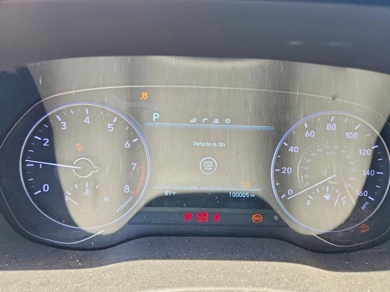 2021 Hyundai VIN KM8R4DHE4MU300461 COPART salvage auction — FRONT END, Ut - Salvage Certificate, sold $5,900 on 2026-07-10 (photo 9)