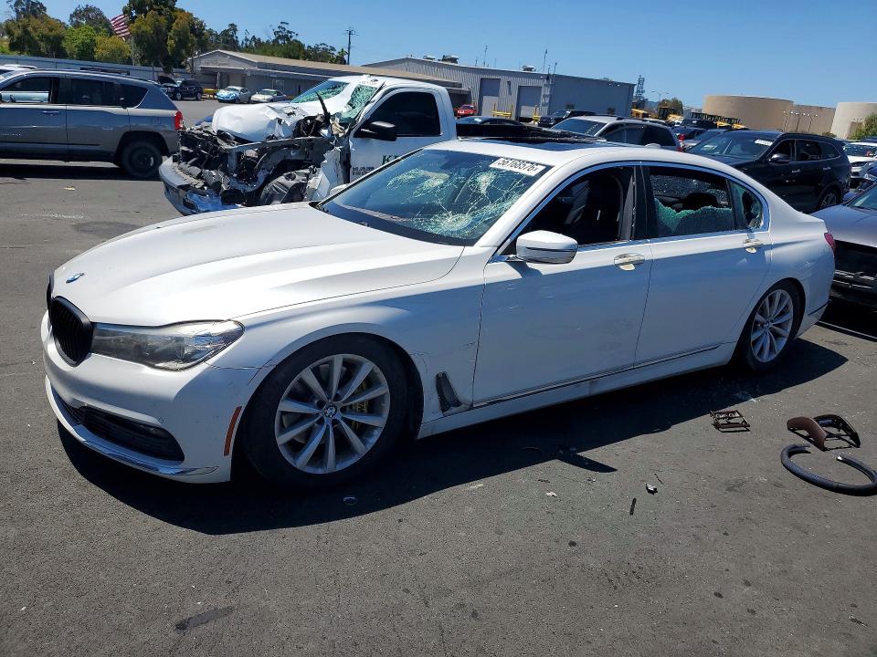 2016 BMW VIN WBA7E2C50GG548131 COPART salvage auction — VANDALISM, Ca - Salvage Certificate, sold $2,300 on 2026-07-13 (photo 1)