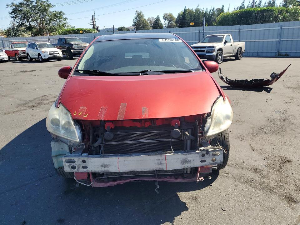 2012 Toyota Prius VIN JTDKN3DU1C1544157 COPART salvage auction — FRONT END, Ca - Salvage Certificate, sold $675 on 2026-07-14 (photo 5)
