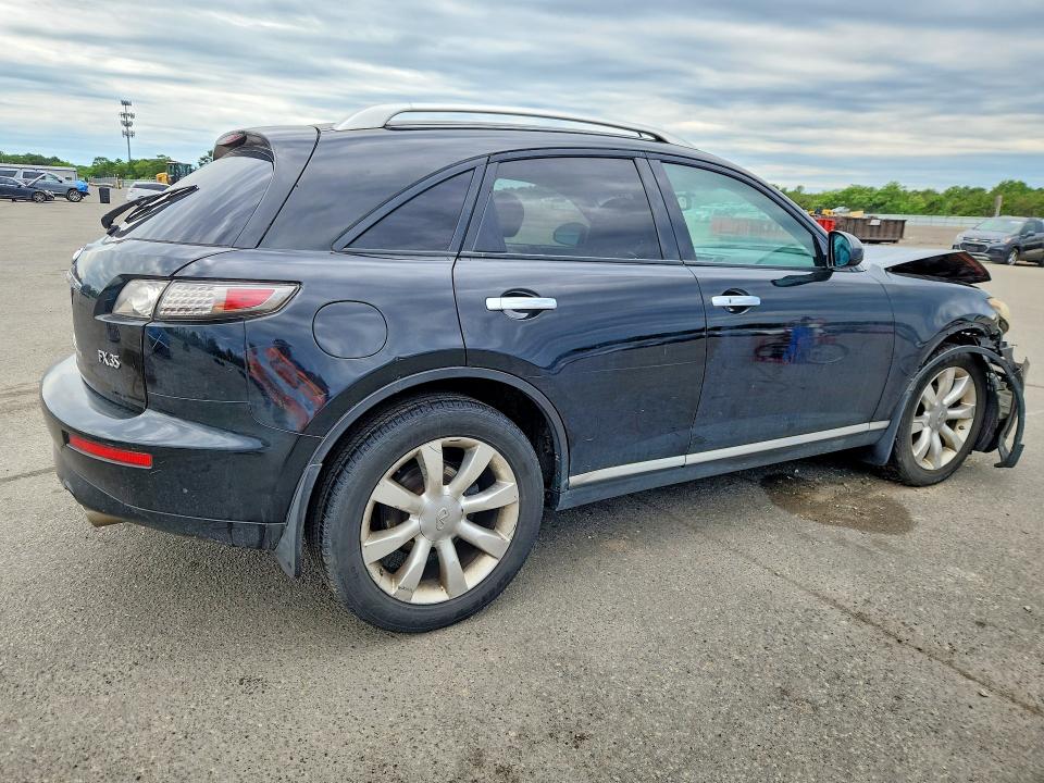 2007 Infiniti Fx VIN JNRAS08W67X209090 COPART salvage auction — FRONT END, Ny - Mv-907A Salvage Certificate, sold $400 on 2026-07-13 (photo 3)