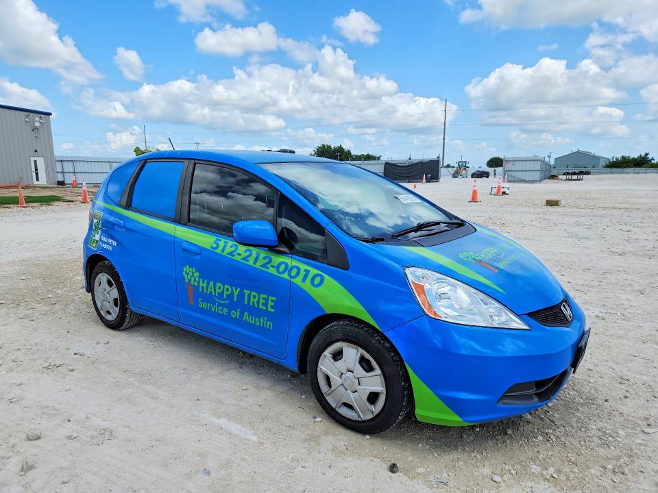 2012 Honda VIN JHMGE8H38CC032662 COPART salvage auction — SIDE, Tx - Salvage Vehicle Title, sold $2,050 on 2026-07-02 (photo 4)