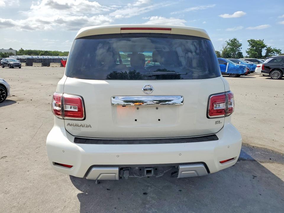 2017 Nissan Armada VIN JN8AY2ND5H9007607 COPART salvage auction — FRONT END, Fl - Cert Of Title Slvg Rebuildable, sold $5,200 on 2026-07-14 (photo 6)