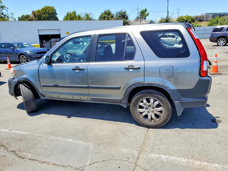 2005 Honda Cr-v VIN JHLRD78895C060625 COPART salvage auction — REAR END, Ca - Salvage Certificate, sold $750 on 2026-07-31 (photo 2)