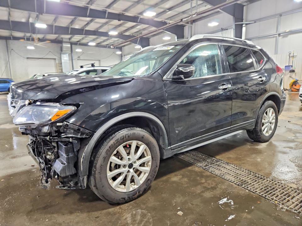 2019 Nissan Rogue VIN KNMAT2MV7KP541120 COPART salvage auction — FRONT END, Mn - Cert Of Title-Salvage, sold $225 on 2026-07-28 (photo 1)