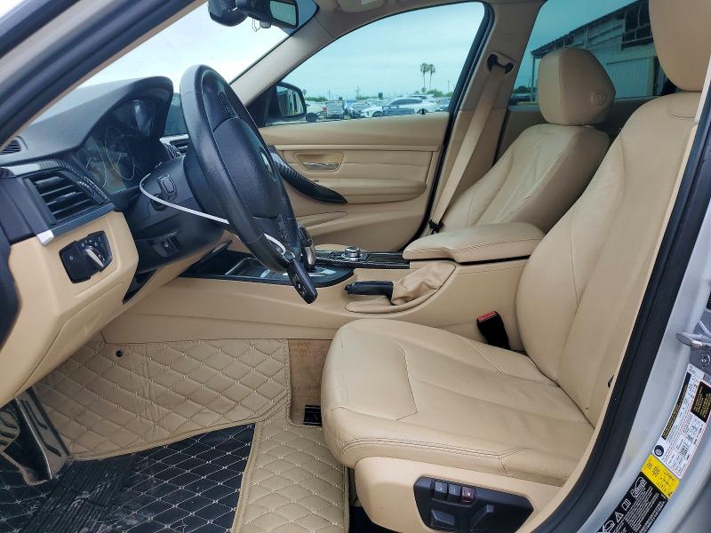 2013 BMW 3 series VIN WBA3B5G51DNS04933 COPART salvage auction — FRONT END, Tx - Salvage Vehicle Title, sold $975 on 2026-07-14 (photo 7)