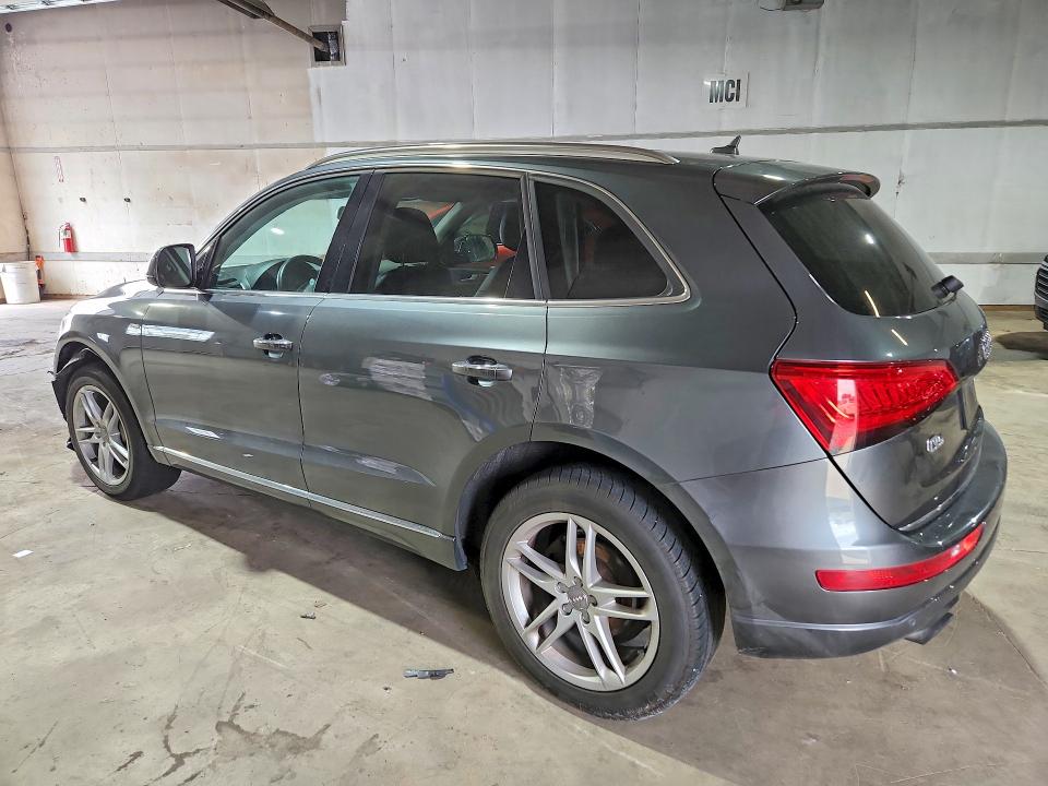 2016 Audi Q5 VIN WA1L2AFP6GA146824 COPART salvage auction — FRONT END, Mi - Certificate Of Title, sold $550 on 2026-07-31 (photo 2)