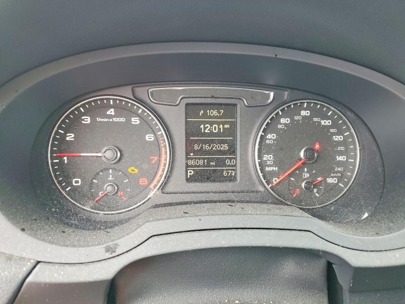2017 Audi Q3 VIN WA1ECCFS2HR009534 COPART salvage auction — MECHANICAL, Or - Certificate Of Title, sold $4,050 on 2026-07-06 (photo 9)