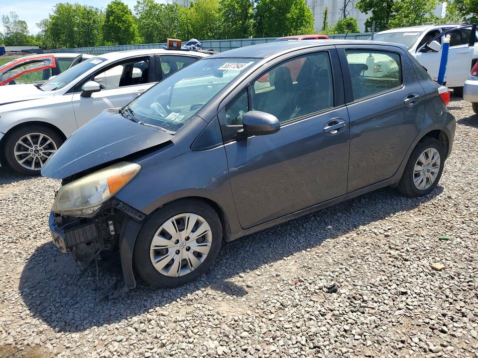 2012 Toyota VIN JTDKTUD38CD537708 COPART salvage auction — FRONT END, NY - MV-907A SALVAGE CERTIFICATE, sold $825 on 2026-07-06 (photo 1)