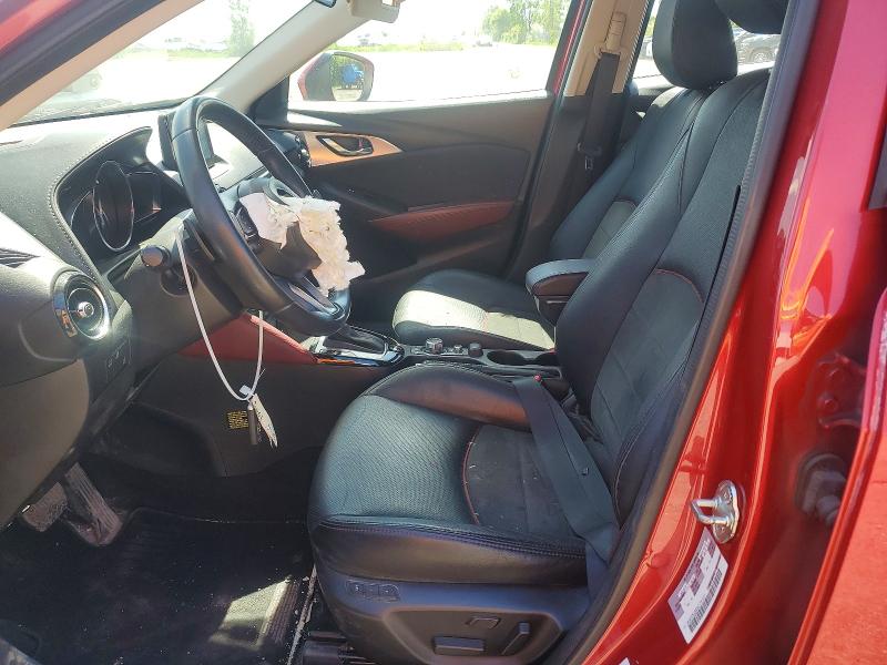 2018 Mazda Cx-3 VIN JM1DKFD76J0330412 COPART salvage auction — FRONT END, Qc - Gravement Accidente, sold $600 on 2026-07-21 (photo 7)
