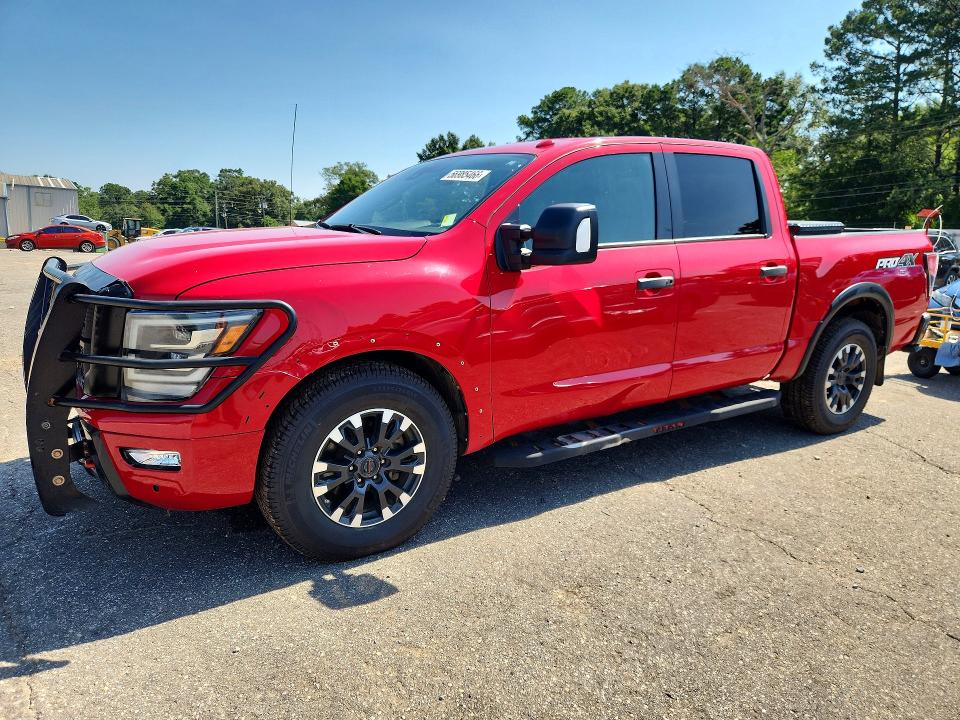 2021 Nissan TITAN VIN 1N6AA1ED0MN503407 COPART salvage auction — MECHANICAL, Al - Certificate Of Title, sold $7,100 on 2026-07-27 (photo 1)
