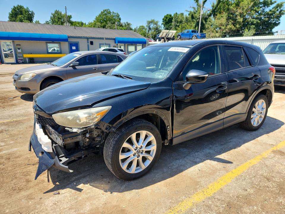 2015 Mazda VIN JM3KE2DY7F0520752 COPART salvage auction — FRONT END, Ks - Cert Of Title-Salvage, sold $1,800 on 2026-07-15 (photo 1)