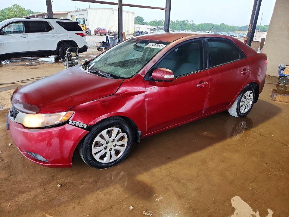 2010 Kia Forte VIN KNAFU4A26A5863182 COPART salvage auction — FRONT END, Al - Cert Of Title-Salvage Title, sold $275 on 2026-07-22 (photo 1)