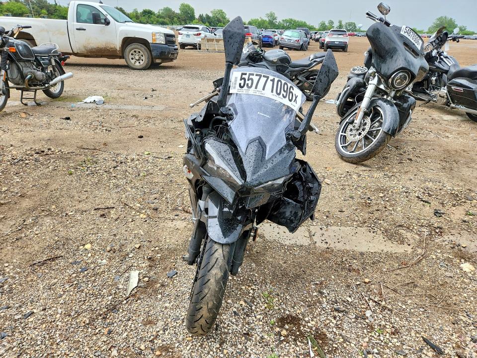 2024 Kawasaki Ex VIN ML5EXGH13RDA31530 COPART salvage auction — FRONT END, Il - Salvage Certificate, sold $1,500 on 2026-07-21 (photo 2)