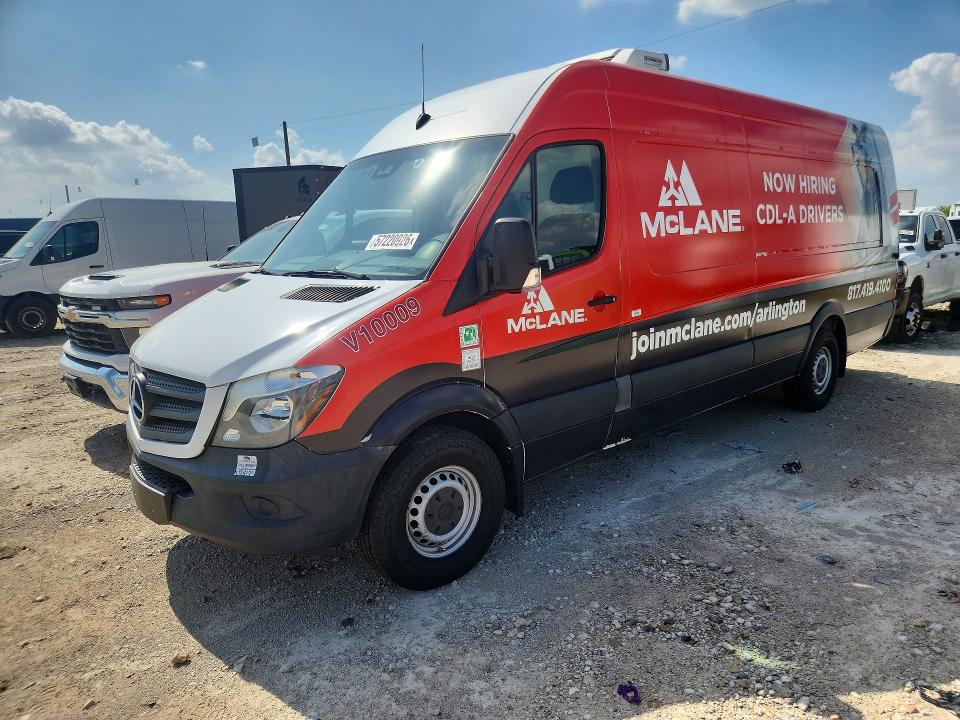 2017 Mercedes-benz Sprinter VIN WD3PE8CDXHP524671 COPART salvage auction — NORMAL WEAR, Tx - Certificate Of Title (P), sold $1,350 on 2026-07-20 (photo 1)
