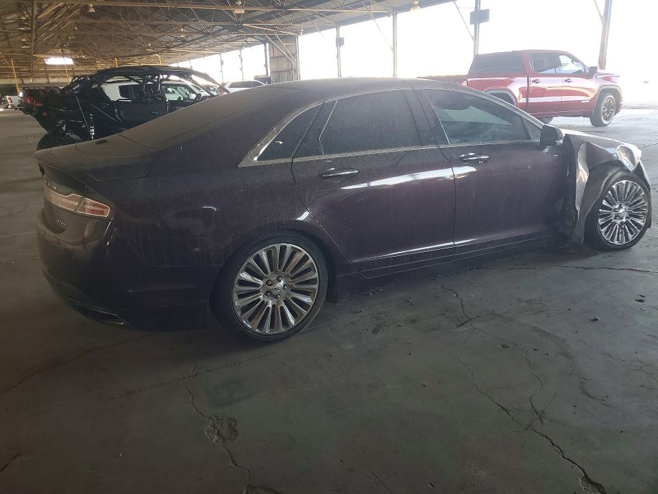 2013 Lincoln Mkz VIN 3LN6L2G92DR826416 COPART salvage auction — FRONT END, Az - Certificate Of Title, sold $500 on 2026-07-29 (photo 3)
