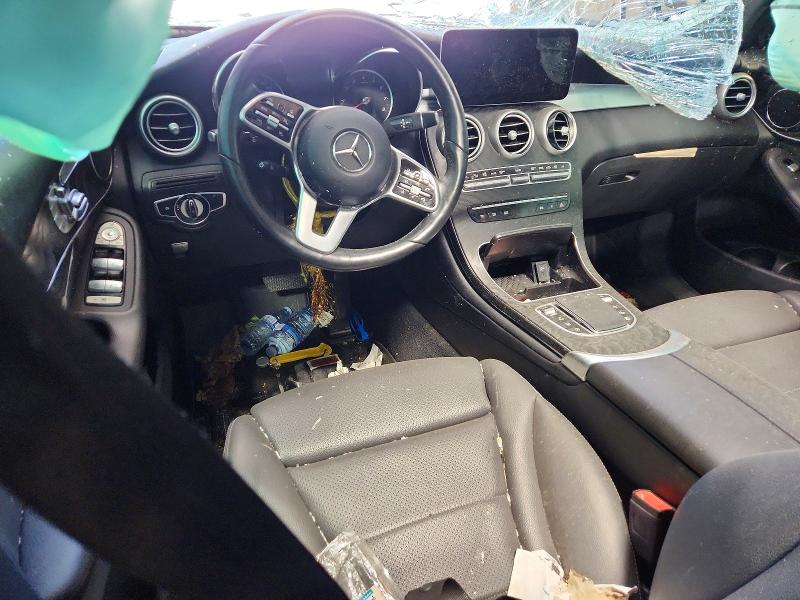 2021 Mercedes-benz Glc VIN W1N0G8EB5MV302650 COPART salvage auction — FRONT END, On - Permit Irrepairable, sold $550 on 2026-07-13 (photo 8)