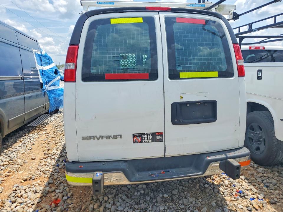 2020 Gmc Savana VIN 1GTW7AFG9L1232983 COPART salvage auction — NORMAL WEAR, Al - Certificate Of Title, sold $8,300 on 2026-07-06 (photo 6)