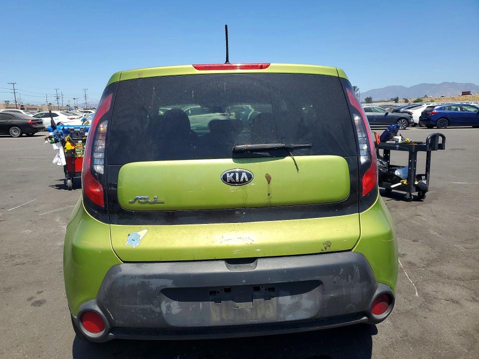 2015 Kia Soul VIN KNDJN2A23F7792498 COPART salvage auction — FRONT END, Co - Salvage Title, sold $1,300 on 2026-07-20 (photo 6)