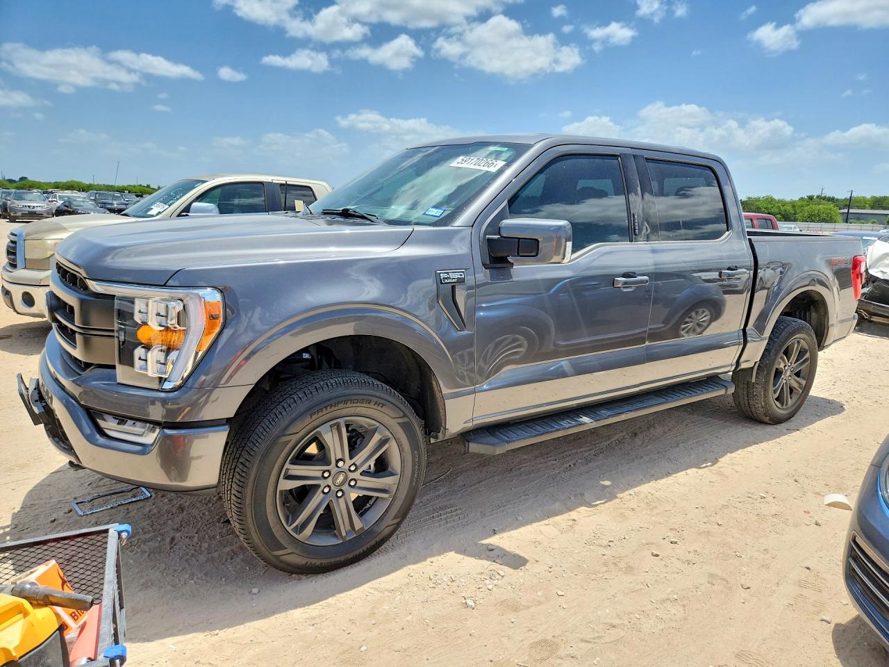 2023 Ford F-150 Lightning VIN 1FTFW1E86PKD71370 — COPART salvage auction photo