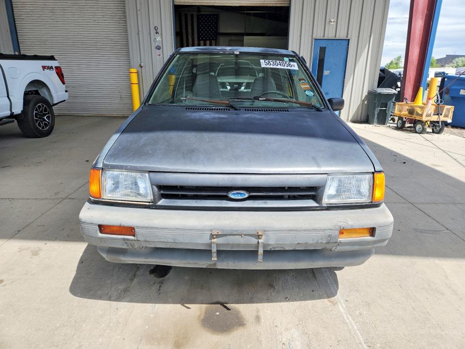 1988 Ford Festiva VIN KNJBT06K8J6197083 COPART salvage auction — REAR END, Mt - Certificate Of Title, sold $400 on 2026-07-06 (photo 5)