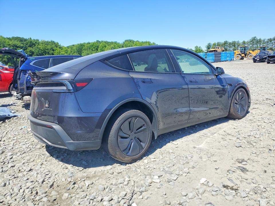 2026 Tesla Model y VIN 7SAYGDEE3TA466375 COPART salvage auction — SIDE, Nj - Cert Of Title-Salvage, sold $18,600 on 2026-07-27 (photo 3)