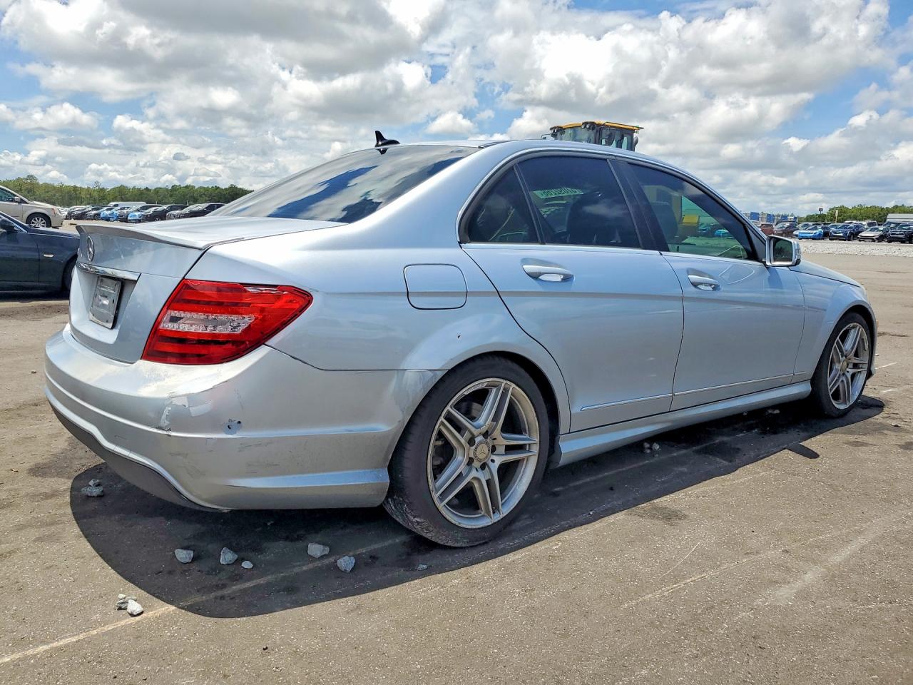 2013 Mercedes-Benz C-Class VIN WDDGF4HB2DA854052 COPART salvage auction — Mechanical, FL - CERTIFICATE OF TITLE, sold $325 on 2026-07-01 (photo 3)