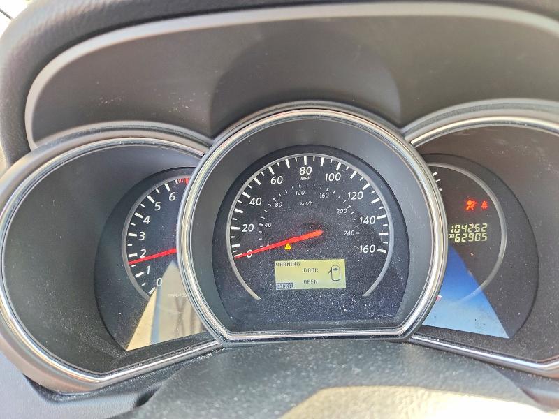 2014 Nissan Murano VIN JN8AZ1MW8EW515514 COPART salvage auction — FRONT END, Va - Cert Of Title - Salvage, sold $550 on 2026-07-08 (photo 9)