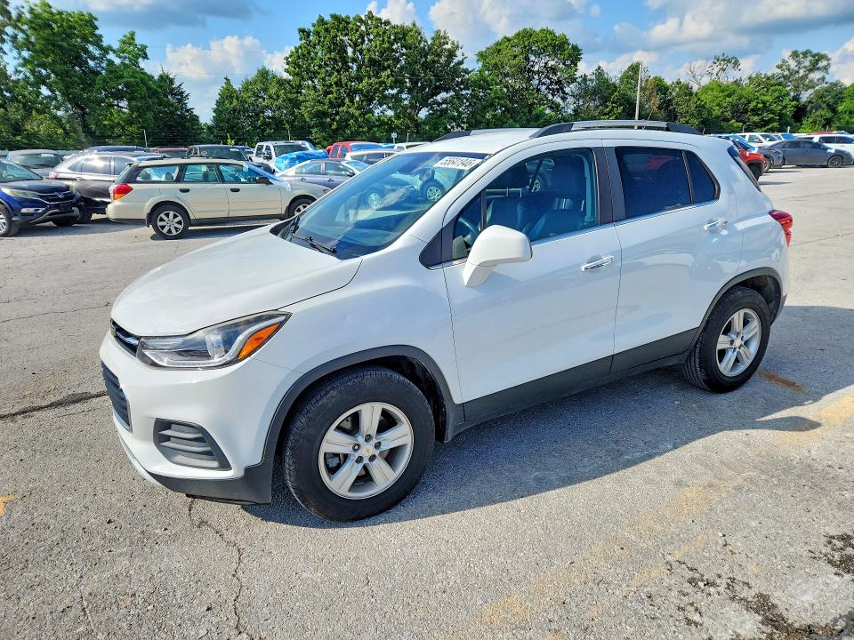 2017 Chevrolet Trax VIN KL7CJLSB8HB153085 COPART salvage auction — HAIL, MO - SALVAGE CERTIFICATE OF TITLE, sold $1,550 on 2026-07-29 (photo 1)