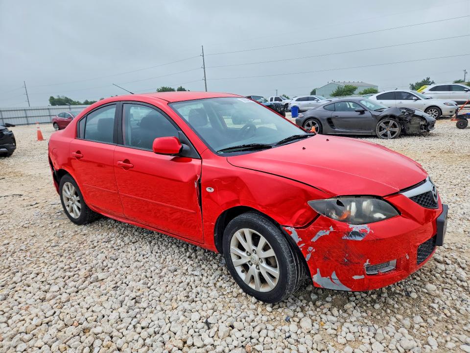 2008 Mazda 3 VIN JM1BK32F181815772 COPART salvage auction — FRONT END, Tx - Salvage Vehicle Title, sold $250 on 2026-07-09 (photo 4)
