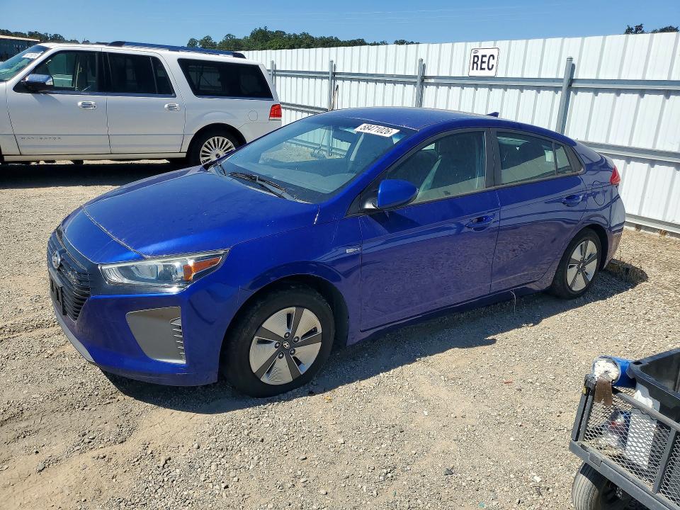 2019 Hyundai Ioniq VIN KMHC65LC3KU175624 COPART salvage auction — FRONT END, Ca - Dis/Dlr/Exp Only Lien Papers, sold $300 on 2026-07-08 (photo 1)