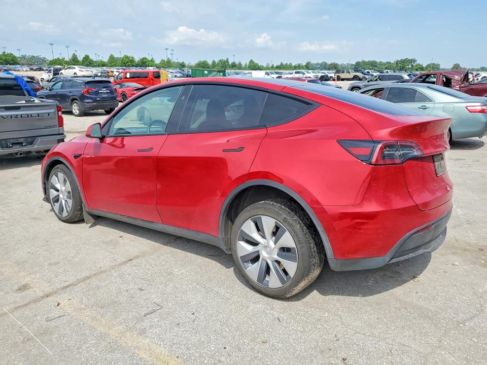 2023 Tesla Model y VIN 7SAYGDEE2PF847918 COPART salvage auction — FRONT END, Mo - Salvage Certificate Of Title, sold $10,200 on 2026-07-24 (photo 2)