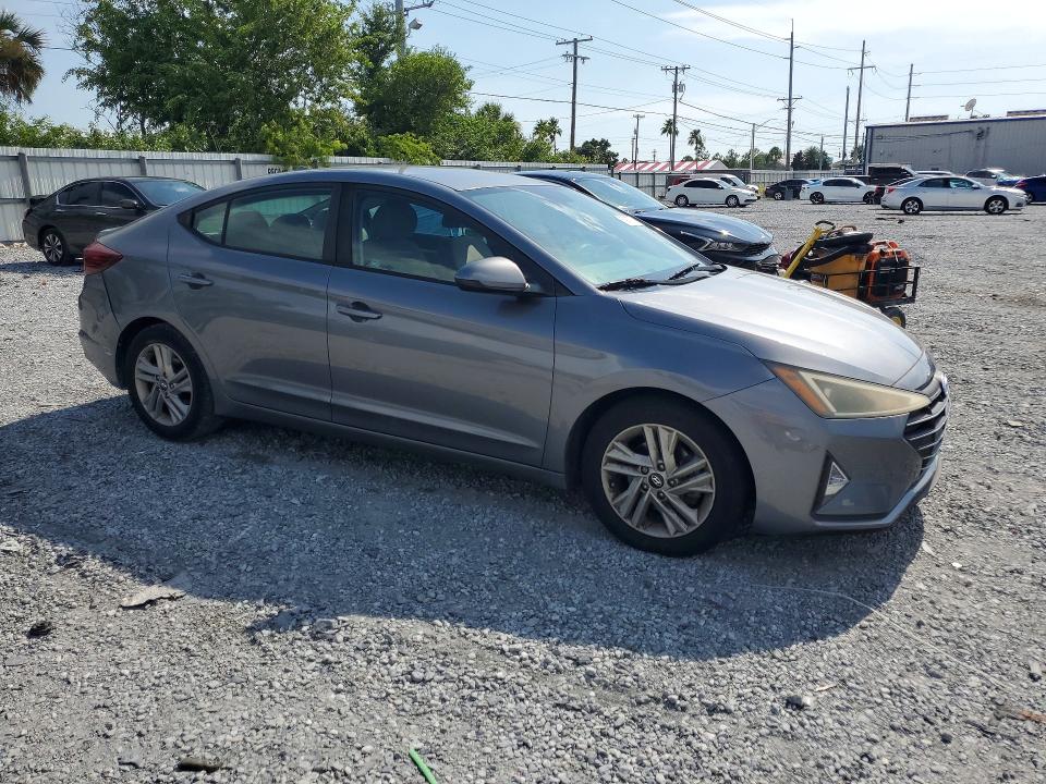 2019 Hyundai Elantra VIN KMHD84LF4KU845796 COPART salvage auction — FRONT END, Fl - Cert Of Title Slvg Rebuildable, sold $2,900 on 2026-07-10 (photo 4)