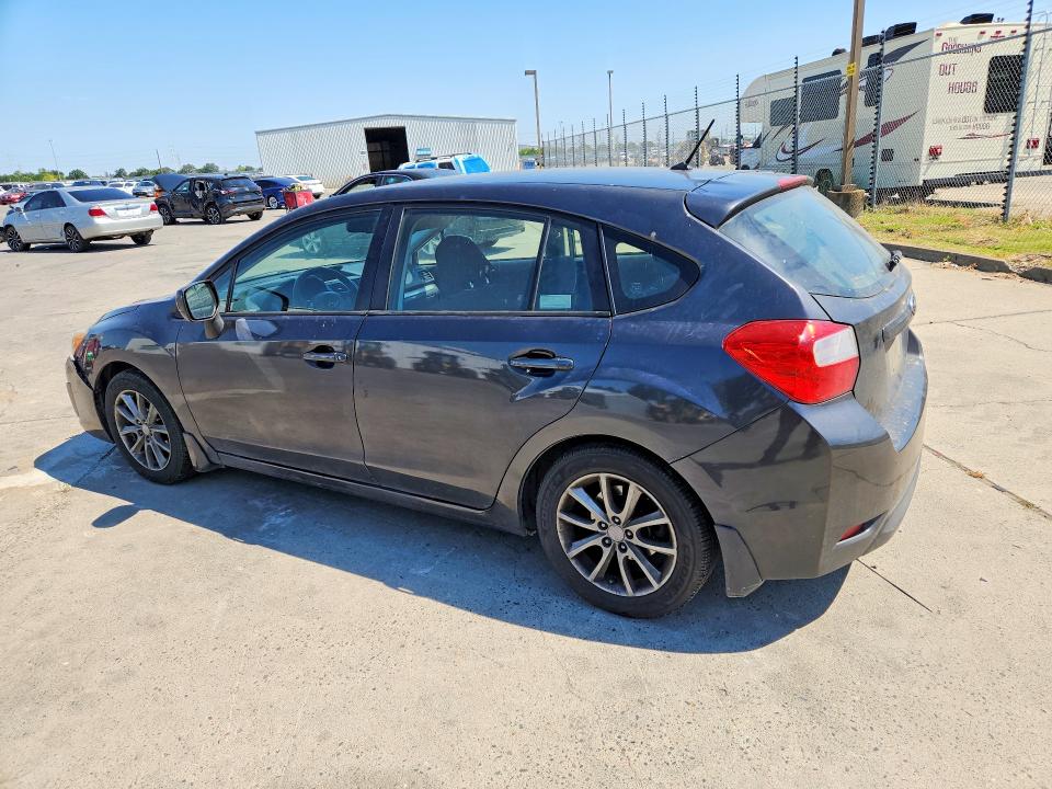 2012 Subaru VIN JF1GPAC67CH210493 COPART salvage auction — FRONT END, Ca - Salvage Certificate, sold $825 on 2026-07-20 (photo 2)