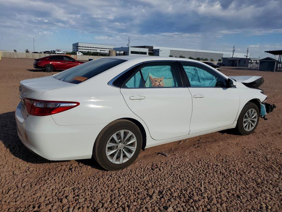 2017 Toyota Camry VIN 4T1BF1FK5HU368423 COPART salvage auction — FRONT END, Az - Cert Of Title - Salvage, sold $875 on 2026-07-09 (photo 3)