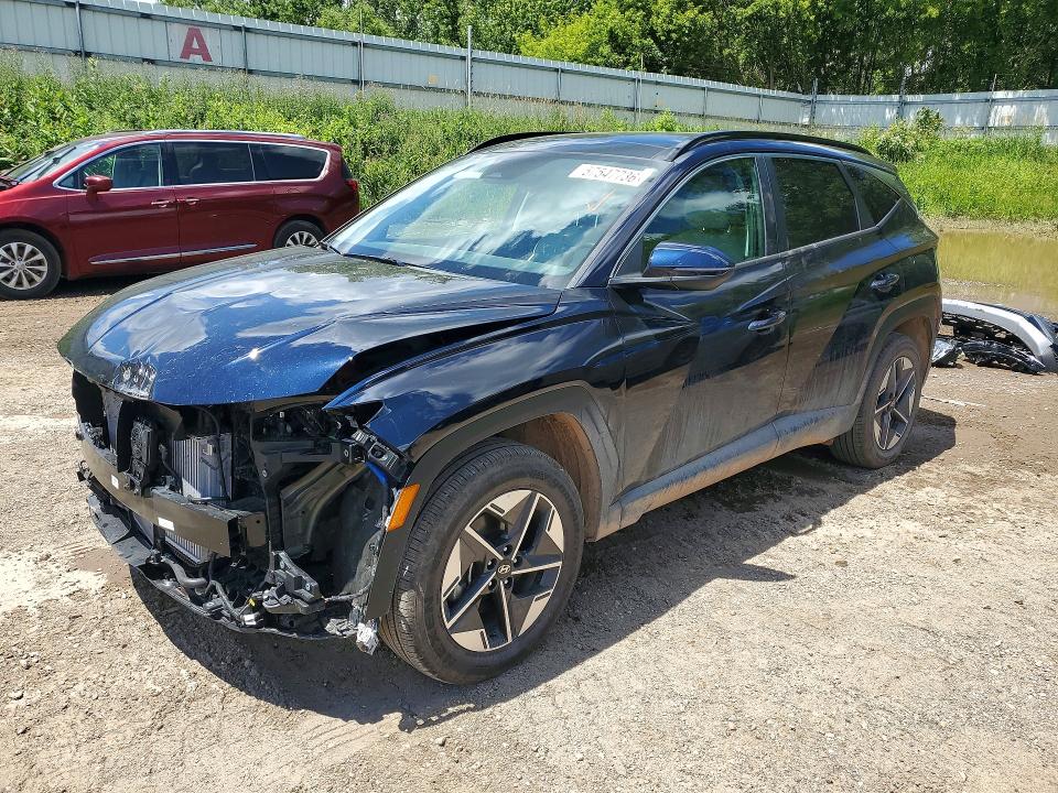 2025 Hyundai Tucson VIN KM8JCDD13SU330941 COPART salvage auction — FRONT END, Mi - Certificate Of Title, sold $3,800 on 2026-07-29 (photo 1)
