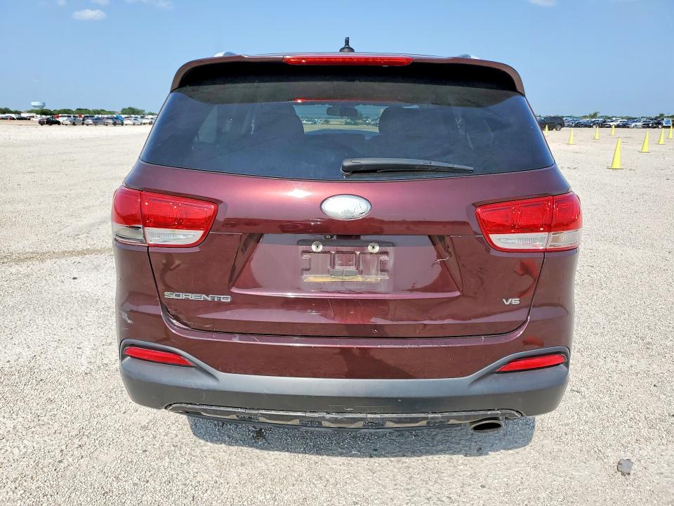 2018 Kia VIN 5XYPG4A55JG351770 COPART salvage auction — FRONT END, Tx - Salvage Vehicle Title, sold $1,500 on 2026-07-09 (photo 6)