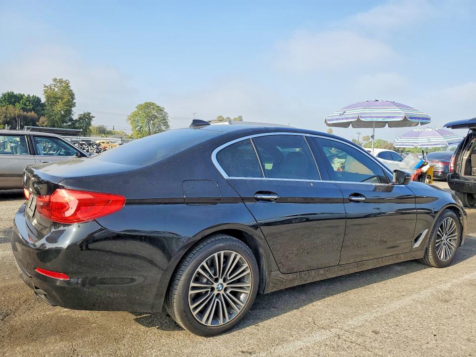2017 BMW 5er VIN WBAJE5C32HG917112 COPART salvage auction — REAR END, Ca - Salvage Certificate, sold $9,000 on 2026-07-24 (photo 3)