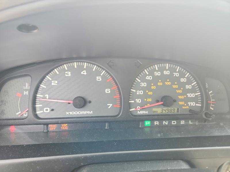 2002 Toyota 4runner VIN JT3GN86R220225855 COPART salvage auction — FRONT END, Ga - Cert Of Title-Salvage, sold $1,400 on 2026-07-07 (photo 9)