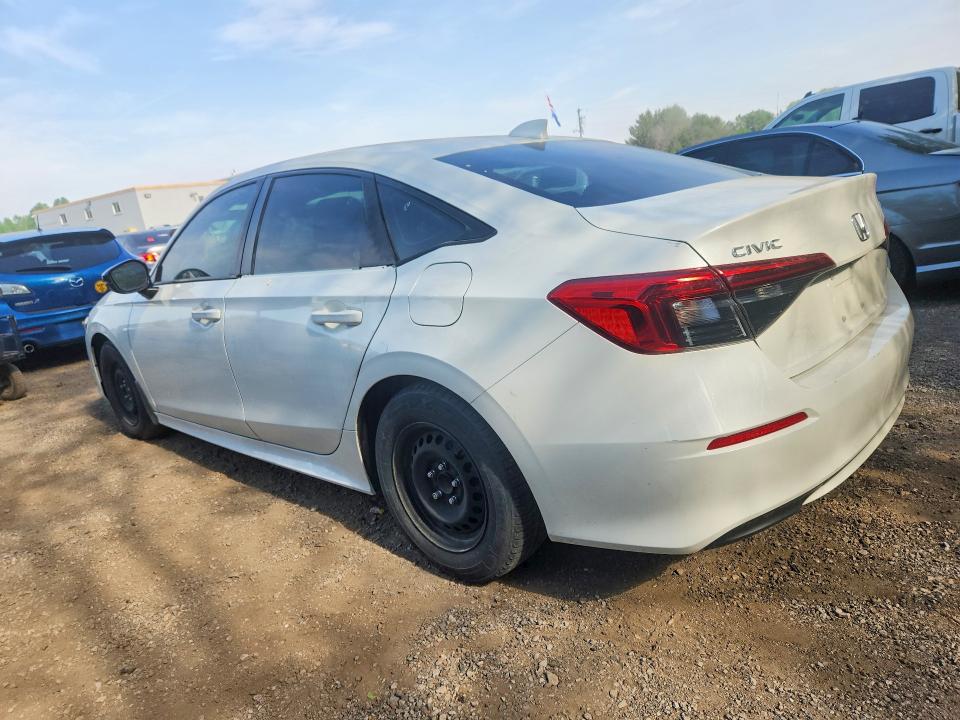 2022 Honda Civic VIN 2HGFE2F58NH118652 COPART salvage auction — VANDALISM, On - Permit No Brand - Unfit, sold $9,200 on 2026-07-28 (photo 2)