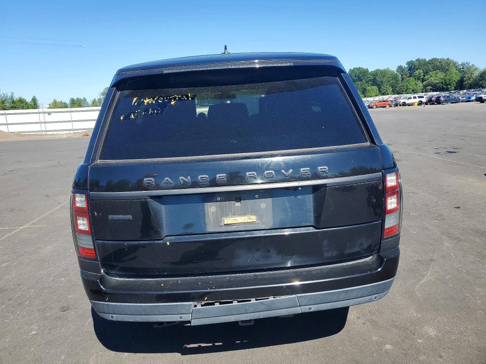 2016 Land rover RANGE ROVER VIN SALGS2EF0GA307098 COPART salvage auction — MECHANICAL, CA - CERTIFICATE OF TITLE (P), sold $3,150 on 2026-07-13 (photo 6)