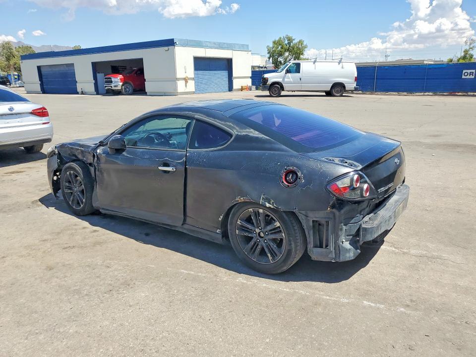 2007 Hyundai Tiburon VIN KMHHM66D17U243934 COPART salvage auction — FRONT END, Tx - Salvage Vehicle Title, sold $275 on 2026-07-10 (photo 2)
