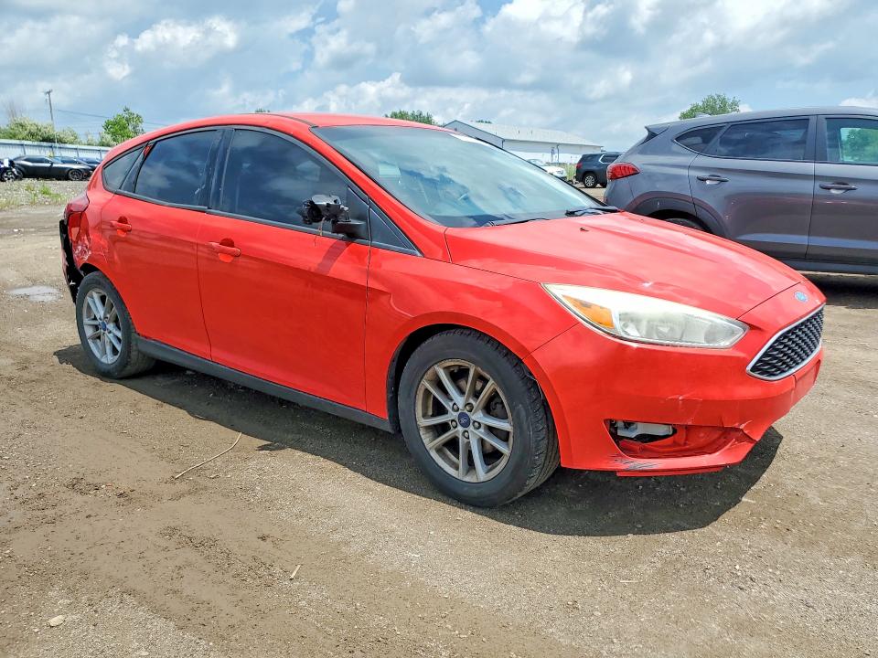 2017 Ford Focus VIN 1FADP3K23HL282230 COPART salvage auction — REAR END, OH - CERT OF TITLE-SALVAGE, sold $300 on 2026-07-02 (photo 4)