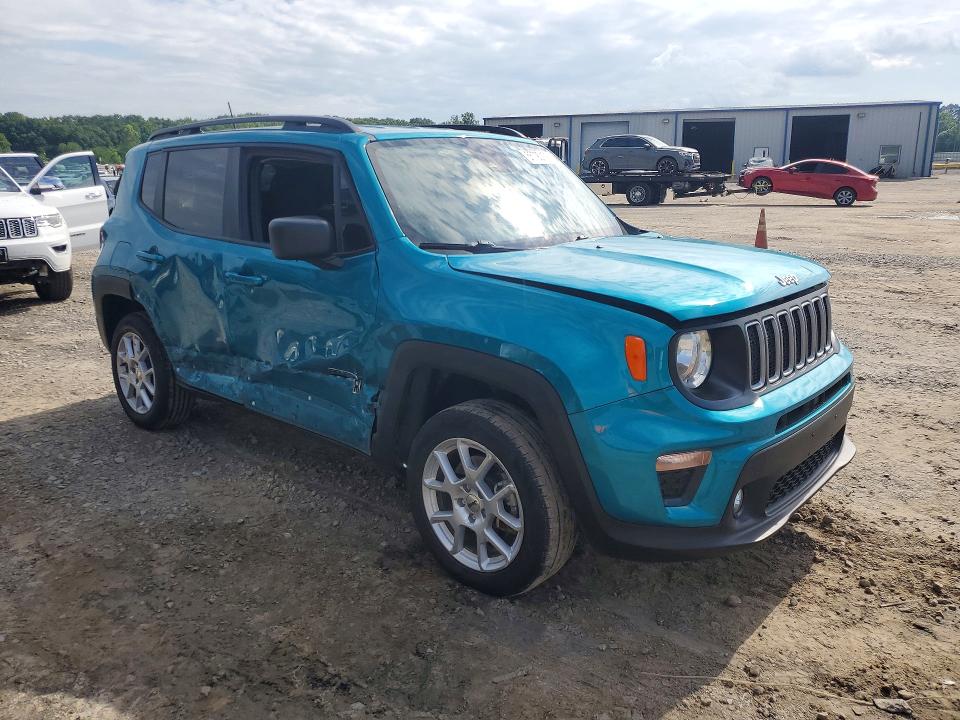 2022 Jeep Renegade VIN ZACNJDB19NPN87295 COPART salvage auction — SIDE, Ar - Cert Of Title-Salvage, sold $6,000 on 2026-08-17 (photo 4)