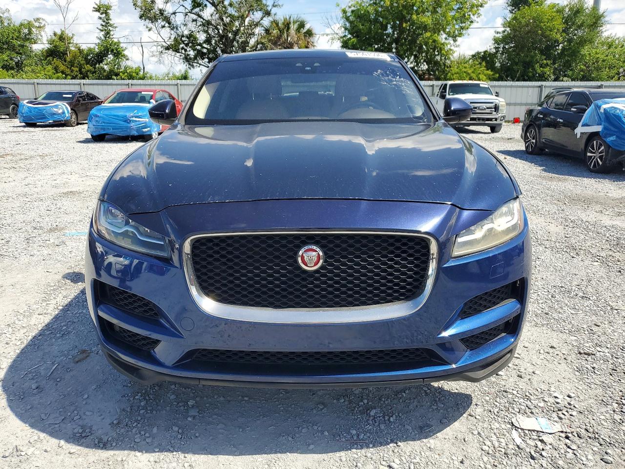 2018 Jaguar F-pace VIN SADCK2FX0JA266724 COPART salvage auction — Minor Dent/Scratches, FL - CERTIFICATE OF TITLE (P), sold $3,050 on 2026-09-09 (photo 5)
