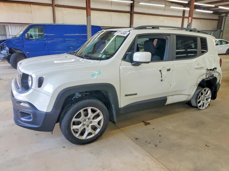 2018 Jeep Renegade VIN ZACCJBBB6JPG83595 COPART salvage auction — SIDE, Pa - Certificate Of Salvage, sold $1,650 on 2026-07-22 (photo 1)
