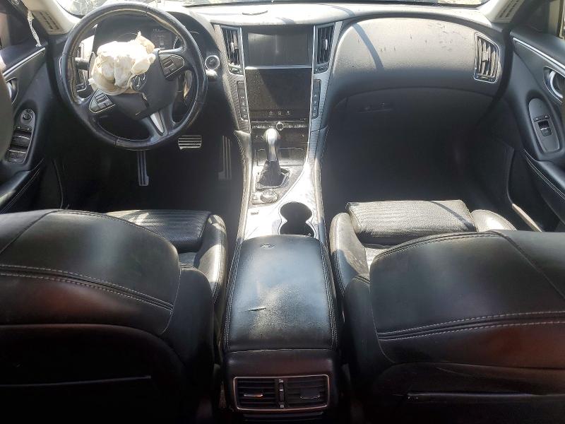 2014 Infiniti Q50 VIN JN1BV7AR7EM698853 COPART salvage auction — FRONT END, OH - CERT OF TITLE-SALVAGE, sold $350 on 2026-07-31 (photo 8)