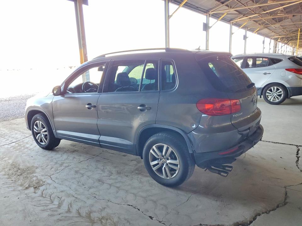 2016 Volkswagen Tiguan VIN WVGAV7AX1GW603004 COPART salvage auction — REAR END, Az - Cert Of Title - Salvage, sold $2,200 on 2026-07-27 (photo 2)