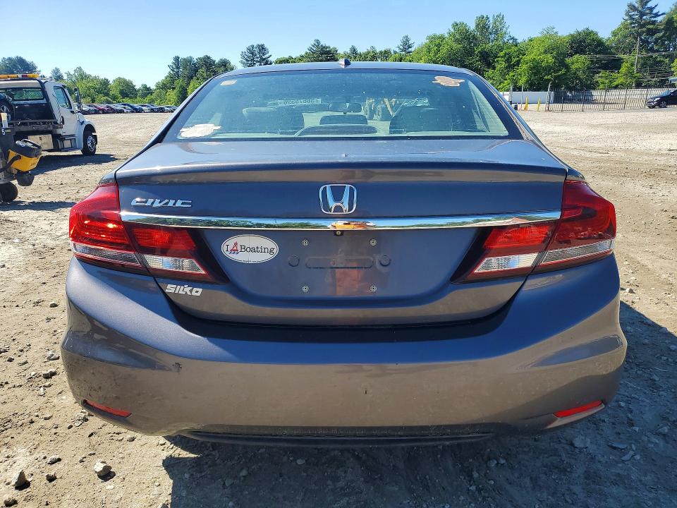 2015 Honda VIN 19XFB2F99FE243327 COPART salvage auction — MINOR DENT/SCRATCHES, Ma - Cert Of Title-Parts Only Salva, sold $1,550 on 2026-07-30 (photo 6)