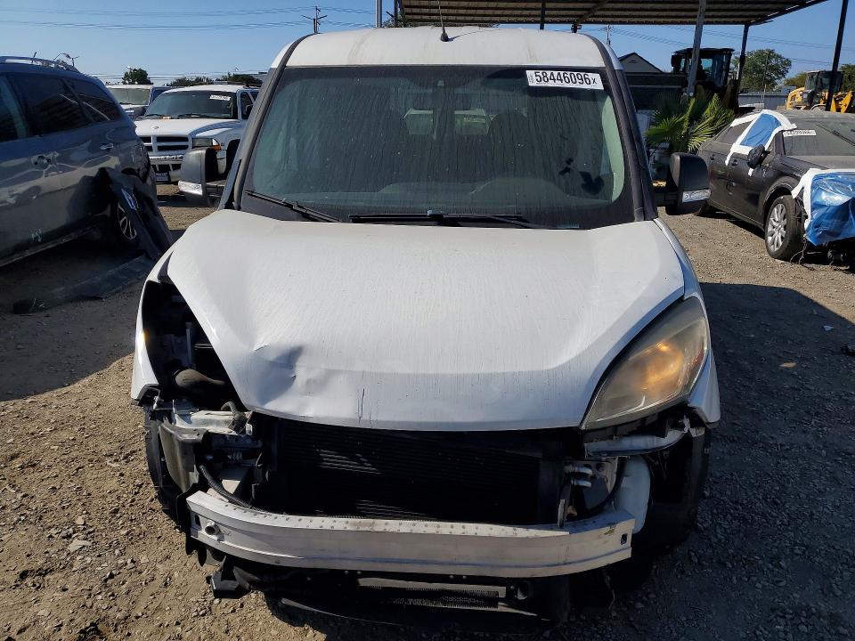2016 Ram Promaster city VIN ZFBERFAT2G6B31919 COPART salvage auction — FRONT END, Ca - Salvage Certificate, sold $3,950 on 2026-07-08 (photo 5)